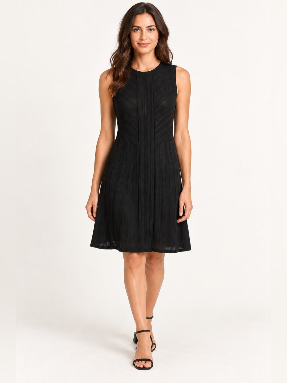 GAP ribbed viscose blend midi black dress size small NWT